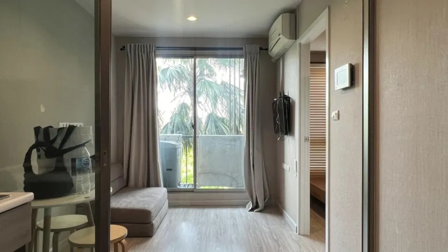 For sale The Privacy Ratchada-Sutthisarn ห้องมุมมีความเป็นส่วนตัว ชั้น 4 ไม่สูง ราคาดี ซื้อเลย