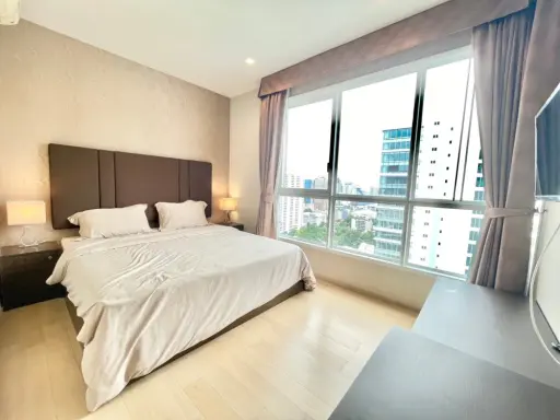 Condo for rent, HQ Thonglor, complete with furniture and electrical appliances. Just come and move in.