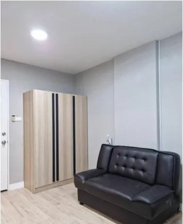For rent, Lumpini Condo Town Bodindecha - Ramkhamhaeng, room ready to move in, complete here, just come and move in.