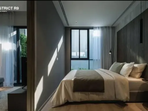 ขายขายดาวน์ Nue District R9 1 ห้องนอน 1 ห้องน้ำ ชั้น 3 ไม่สูง มาพร้อมราคสุดคุ้ม คุณต้องไม่พลาด