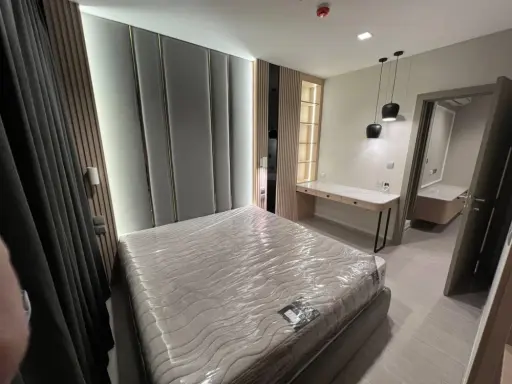 Urgent sale! Condo Life Asoke Rama 9, fully furnished room, ready to move in, well-built-in, great price, book now!