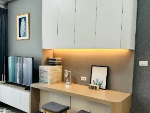 For sale: Chapter One Eco Ratchada-Huai Khwang, corner room, city view, beautiful room, fully furnished, reserve now before you miss out.