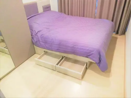 Condo for rent, Niche ID Sukhumvit 113, fully furnished. Convenient transportation, don't miss it.
