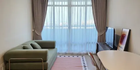 ให้เช่า Victoria Lakeview Condominium 2 ห้องนอน ชั้น 18 วิวทะเลสาบ แต่งครบ น่าอยู่ จองเลย