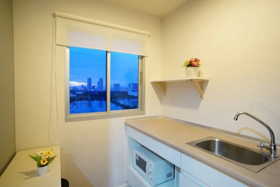 Sale/rent!! Condo Lumpini Mega City Bangna, 12th floor, Building E, beautiful view, fully furnished. Ready to move in, book now!!