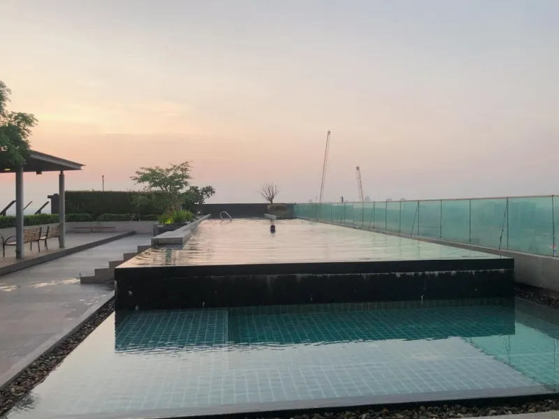 ขาย เอ สเปซ มี บางนา ชั้นสูง วิวสวยมาก เฟอร์นิเจอร์ครบ เครื่องซักผ้าใหม่ อย่าช้า รีบจองเลยจ้า