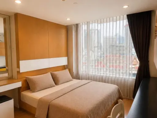 ให้เช่า Chamchuri Square Residence ห้องกว้างพื้นที่ใช้สอยเยอะ บิวท์อินเฟอร์นิเจอร์อย่างดี จองด่วน