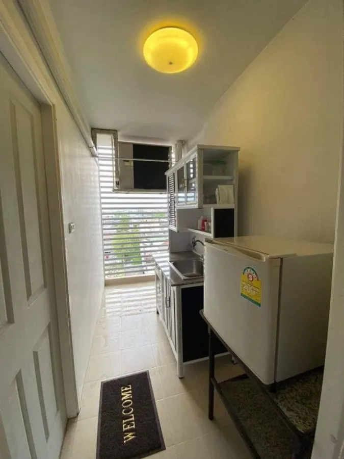 Sell or rent Plum Condo Nawamin, 1 bedroom, 1 bathroom, fully furnished, good location, hurry up, don't miss it.