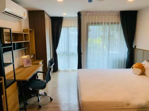 ให้เช่า KAVE TOWN SPACE แต่งสไตล์วินเทจ ทีวีจอใหญ่ นอนดู netflix ฟินๆไปเลยจ้า ให้ไว ช้าอดนะจ่ะ