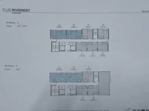 Down payment sale for NUE Riverest Rat Burana, high floor, river view, airy, potential location in Rat Burana area. Reserve now!