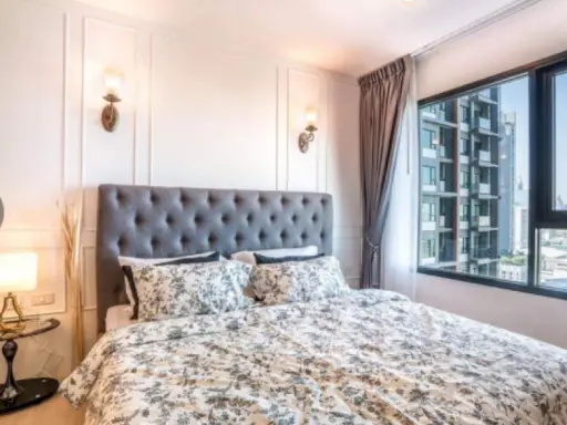 Urgent. Condo for rent Life Asoke, beautiful room, luxurious, city style, new room, Makkasan view, rent now. images