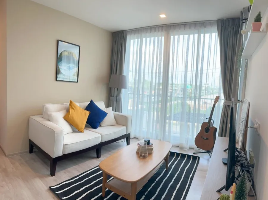 Condo for sale or rent, Chambers Cher Ratchada-Ramintra. The room is ready to move in. Complete facilities Just come and move in.