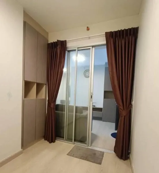 For rent: Niche id @ Pakkret Station, 33rd floor, beautiful view, fully furnished, book now, don't miss out.