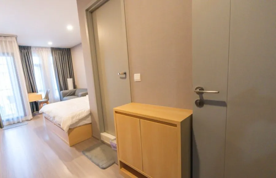 ให้เช่า!! คอนโด แอสปาย อโศก-รัชดา ห้อง studio ตกแต่งสวย ห้องโทนขาวสบายตา ราคาสบายใจ ห้ามพลาดดดด!!
