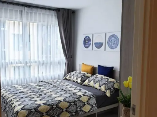 Condo for rent, Elio Del Moss, Phahonyothin 34, new room, fully furnished, ready to move in, near BTS