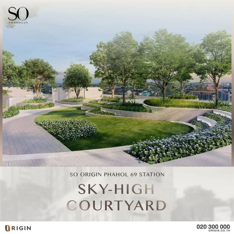 ขายใบจอง คอนโดโซ ออริจิ้น พหล69 1 Bedroom Plus ชั้น 11 พื้นที่ 34.90 ตรม. รีบมาจับจองเป็รเจ้าของ