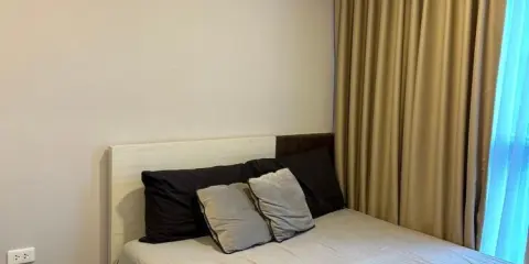 ให้เช่า เดอะคิวบ์ ลอฟท์ ศรีนครินทร์ - เทพารักษ์ เฟอร์ครบ ตู้เสื้อผ้า built-in มีเครื่องซัก+อบผ้าด้วย