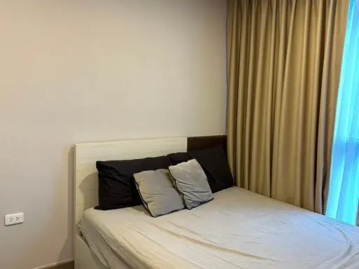 ให้เช่า เดอะคิวบ์ ลอฟท์ ศรีนครินทร์ - เทพารักษ์ เฟอร์ครบ ตู้เสื้อผ้า built-in มีเครื่องซัก+อบผ้าด้วย