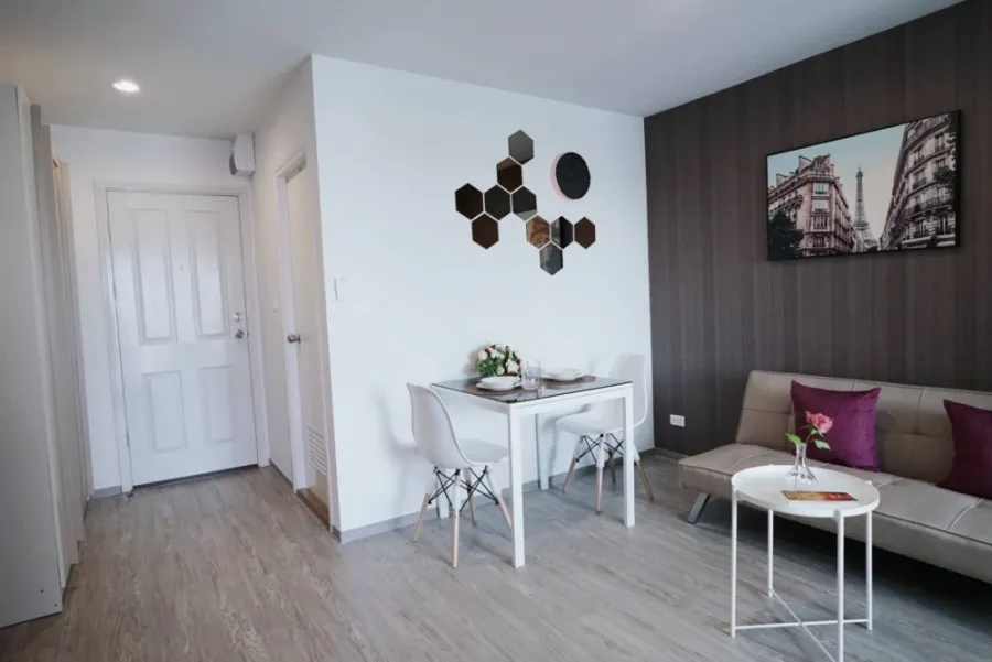 ให้เช่า Regent Home Sukhumvit 97/1 วิวโล่ง เฟอร์ครบ มีเครื่องซักผ้า ตกแต่งพร้อมอยู่แล้วจ้า