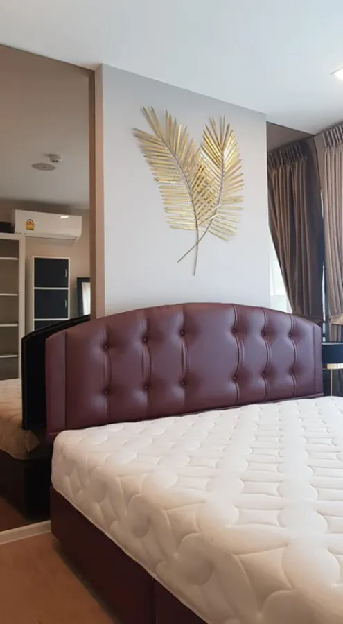 Condo for rent, Wynn Ladprao-Chokchai 4, 4th floor, 2 bedrooms, pool view, spacious room, very beautiful decoration, move in, don't miss it.