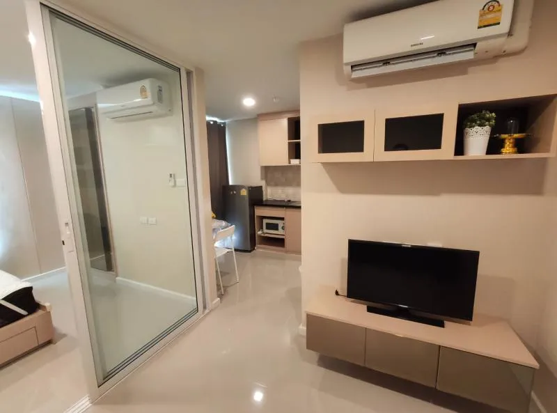 ให้เช่า เจดับบลิว คอนโด ดอนเมือง 1 ห้องนอน ขนาด 29 ตรม. ชั้น 7 อาคาร E วิวสวน ราคาดี รีบเช่าด่วนๆ