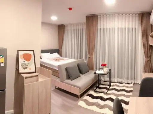 ให้เช่า คอนโด DCondo Hideaway รังสิต เฟส 4 ห้องสตูดิโอ เฟอร์นิเจอร์ครบพร้อมอยู่ ห้ามพลาดเลยจ้า