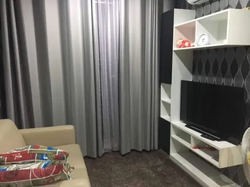 For sale Condo Sammakorn S9 Condominium, room with good wallpaper, not strong price, buy it, don't be slow.