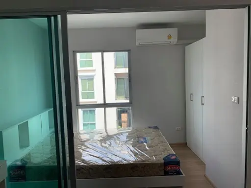 For rent PLUM CONDO MIX CHAENGWATTANA, 7th floor, Building E, fully furnished, just come and move in. Urgent.