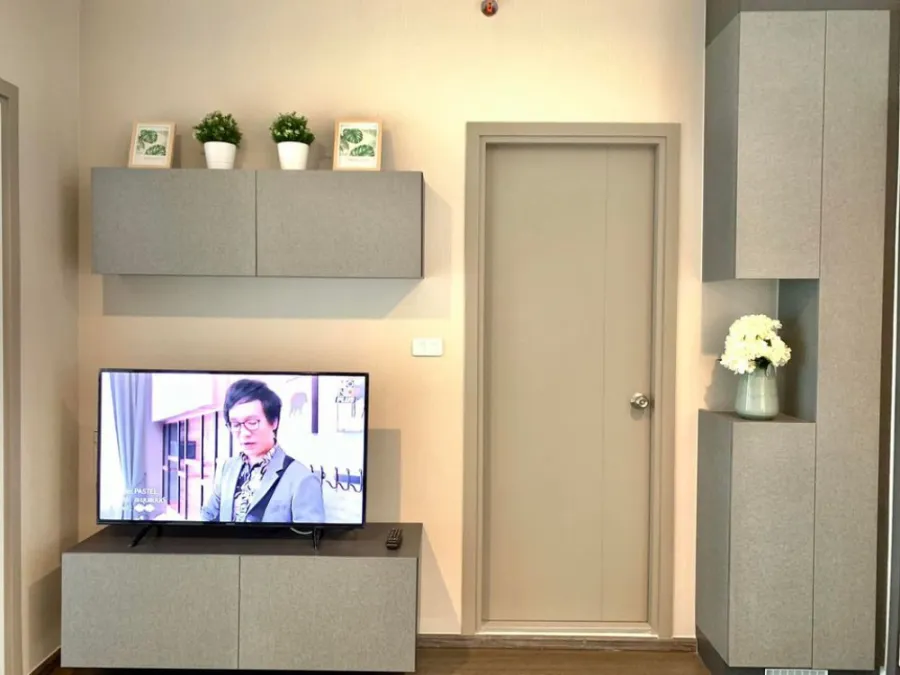 Condo for rent, Ideo Sukhumvit 93, high floor, city view, unblocked view, fully furnished, complete electrical appliances