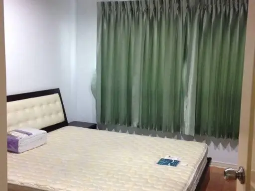 Sell Lumpini Ville Sukhumvit 77, 7th floor, spacious room, fully furnished, separate kitchen with a large bed. Good like this, book now. images