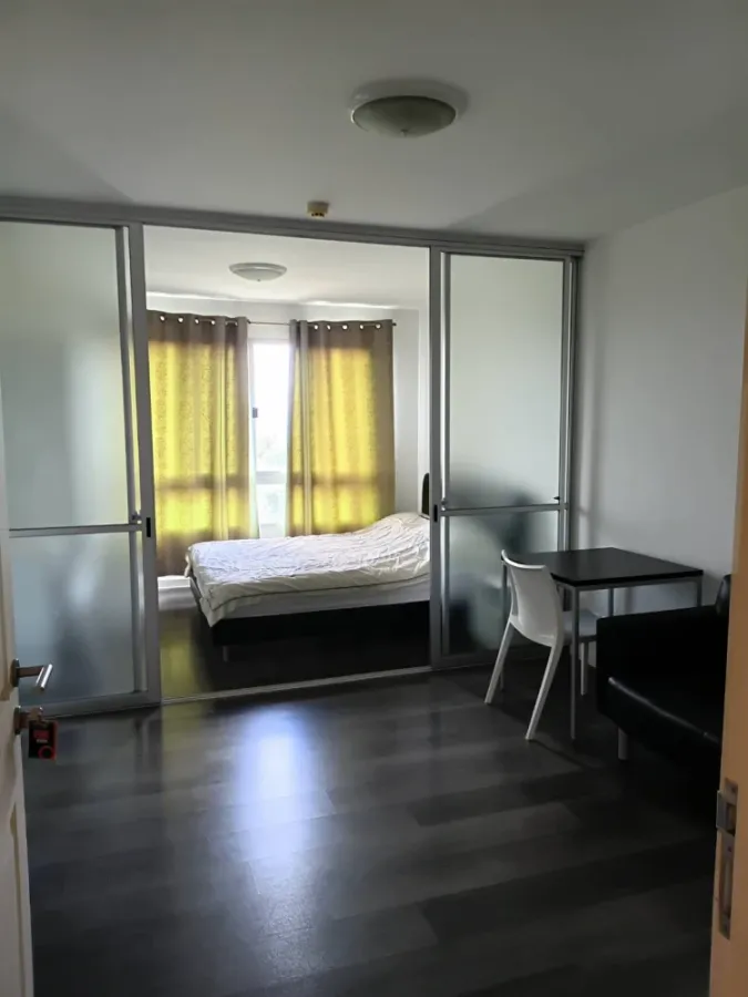 For rent: dcondo Campus Resort Rangsit, 7th floor, fully furnished, ready to move in. Book now!