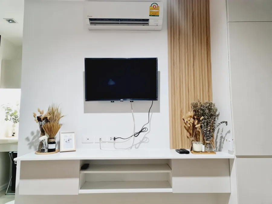 Sale/Rent Condo Pause Sukhumvit 107, new renovated room, beautiful room, fully furnished, ready to move in, near BTS, don't wait.