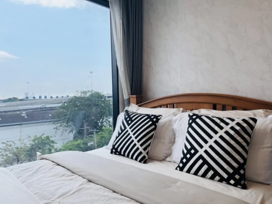 Urgent sale!! Condo The Niche Mono Sukhumvit 50, 6th floor, Building B, beautiful room, decorated in Modern luxury style, don't miss it!!
