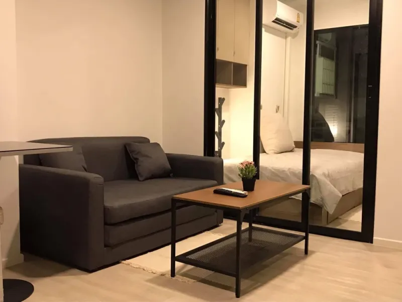 ให้เช่า Kave Condo ชั้น 4 ห้องมุม แต่งครบ พร้อมเข้าอยู่ สนใจจองเลย ห้ามพลาด