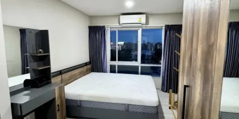 ปล่อยเช่า Be condo พหล ตกแต่งครบชุด โซฟาน่านั่ง เตียงน่านอน เก็บกระเป๋ามาพร้อมเข้าอยู่ได้เลย