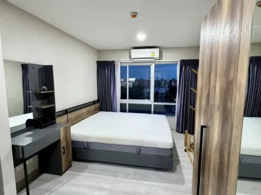ปล่อยเช่า Be condo พหล ตกแต่งครบชุด โซฟาน่านั่ง เตียงน่านอน เก็บกระเป๋ามาพร้อมเข้าอยู่ได้เลย