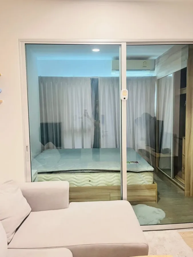 For rent Happy Condo Donmuang The Terminal, separate rooms, great price, come and reserve now, don't miss out.