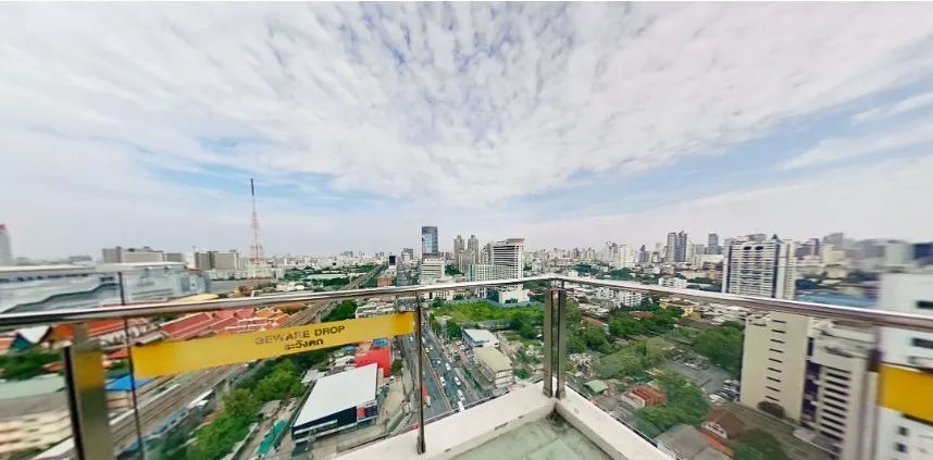 Urgent sale, The Parkland Grand Asoke-Phetchaburi, fully furnished, convenient to travel, do not hesitate, hurry