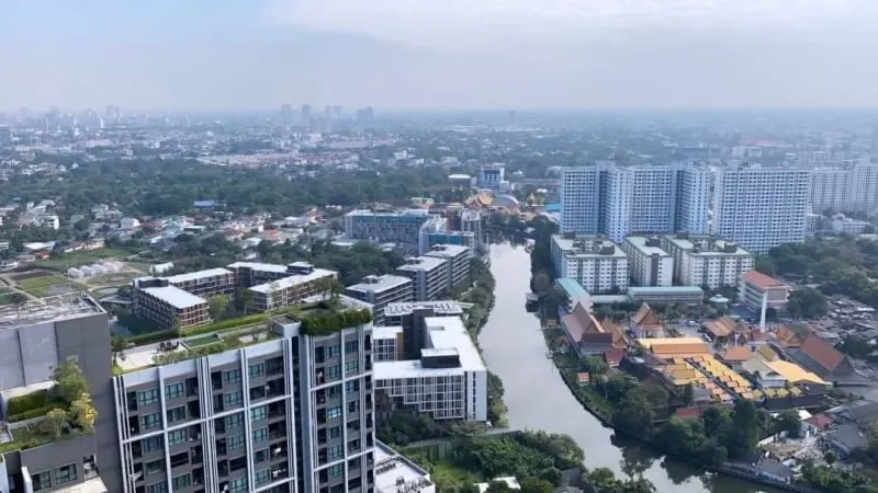 ขาย ให้เช่า คอนโด เดอะ เบส พาร์ค เวสต์ ชั้นสูง วิวสวย วิวฮาบิโตะ มองเห็นคุ้งน้ำและวิวเมืองสวยมาก