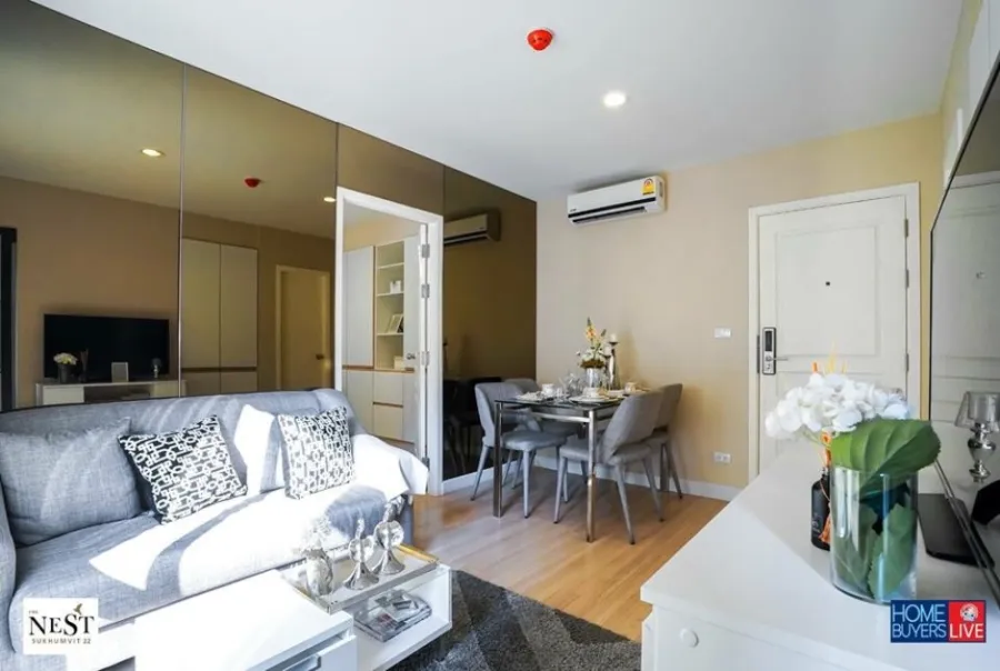 ให้เช่า เดอะ เนสท์ สุขุมวิท 22 ห้องสวย ใหม่ พร้อมเข้าอยู่ อย่ารอช้า