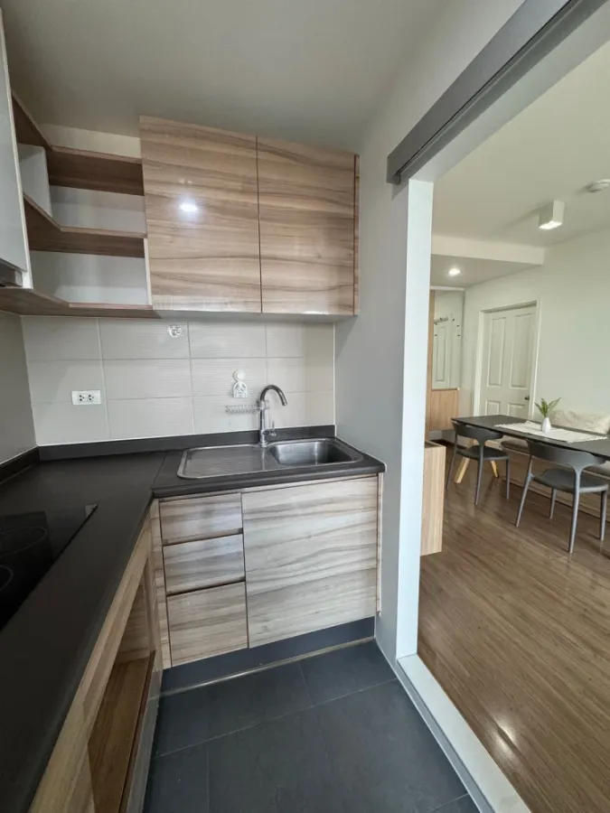 ให้เช่า U Delight Residence Riverfront Rama 3 ชั้น 18 ห้องมุม แต่งครบ น่าอยู่ จองเลย