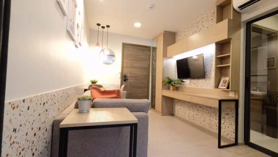 ให้เช่า เดอะ ไพรเวซี่ เอส 101 วิวสวน ห้องตกแต่งพร้อมอยู่ อย่ารอช้า