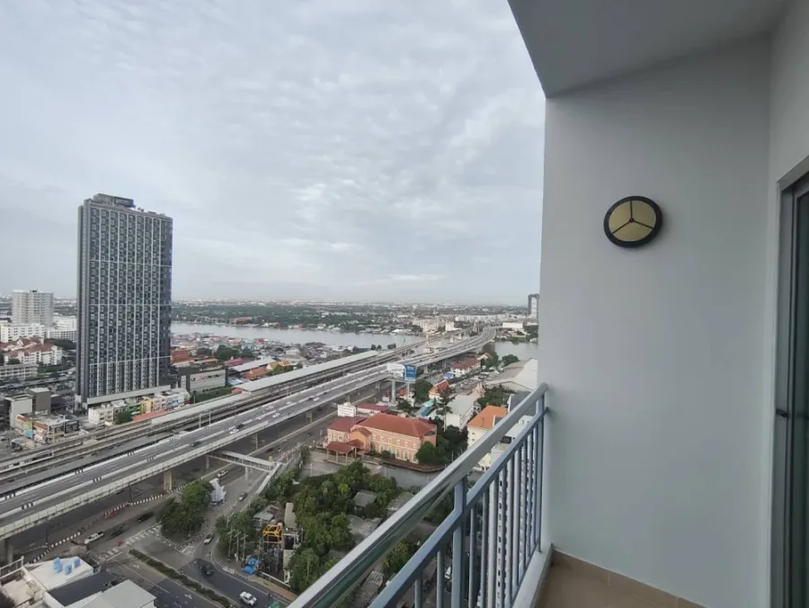 For sale/rent Supalai City Resort Phranangklao Station–Chaophraya, a lovely room, stunningly decorated, with a beautiful river view. Reserve now!