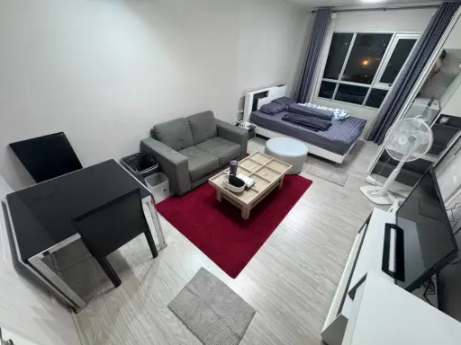 ขาย Aspire Sathorn-Taksin (Brick Zone) ห้องน่าอยู่ ชั้น 7 ทำเลดี เฟอร์ครบครัน มองเห็นวิวสระว่ายน้ำ จองเลย images