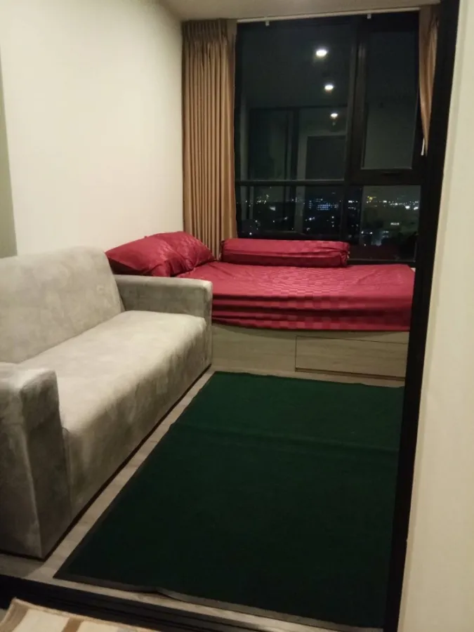 Condo for rent or sale, The Origin Sukhumvit-Sai Luat E22 Station, divided room, proportionally shady, book now.