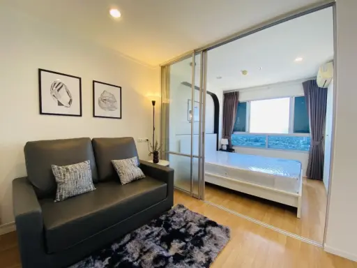 Urgent sale!! Lumpini Ville Prachachuen-Phongphet 2, 27th floor, Building A. Beautiful unit, fully furnished, great price, ready to move in. Reserve n