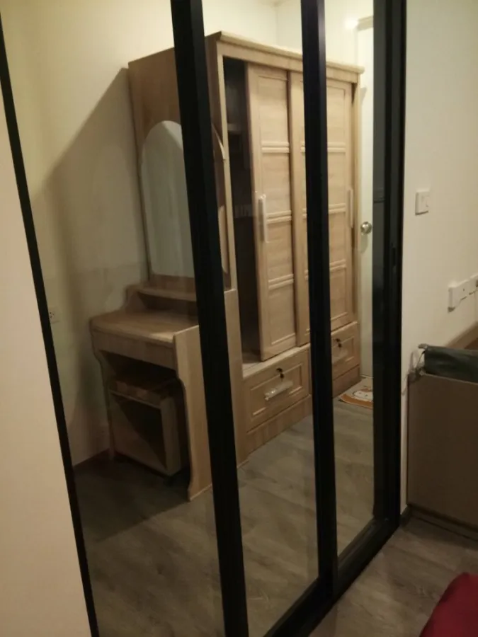 Condo for rent or sale, The Origin Sukhumvit-Sai Luat E22 Station, divided room, proportionally shady, book now.