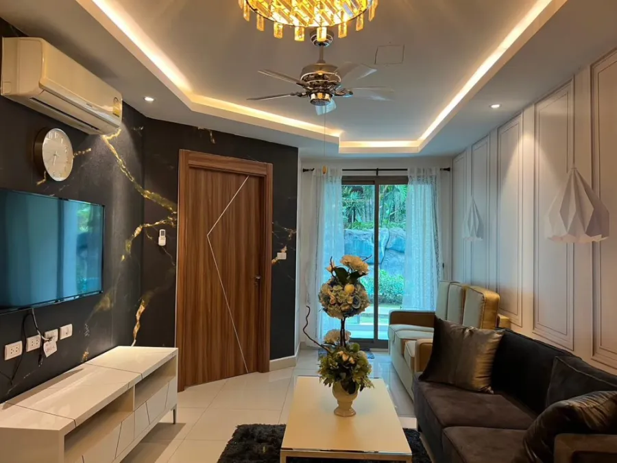 ขาย คอนโด ลากูน่า บีช รีสอร์ท 3 - เดอะ มัลดีฟส์ (จอมเทียน) ห้องตกแต่งบิ้นอิน ติดสระว่ายน้ำ ห้ามพลาด