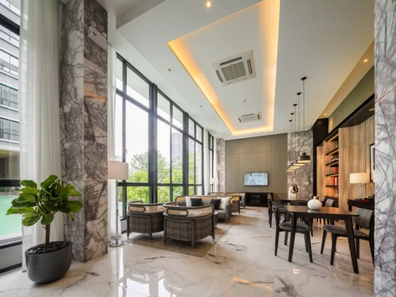 ขาย ให้เช่า Condo Dolce Lasalle ห้องพร้อมอยู่ เฟอร์ เครื่องใช้ไฟฟ้าครบ ลากกระเป๋าเข้าอยู่ได้เลย