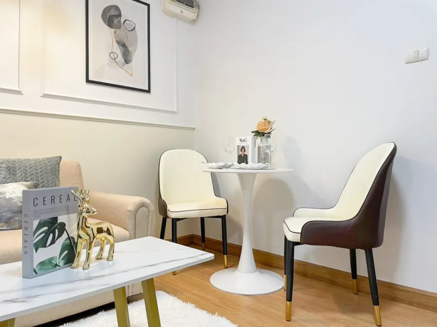 Selling Supalai Park, Tiwanon intersection, decorated room, looks good, very clean, fully furnished, don't miss it, hurry up.